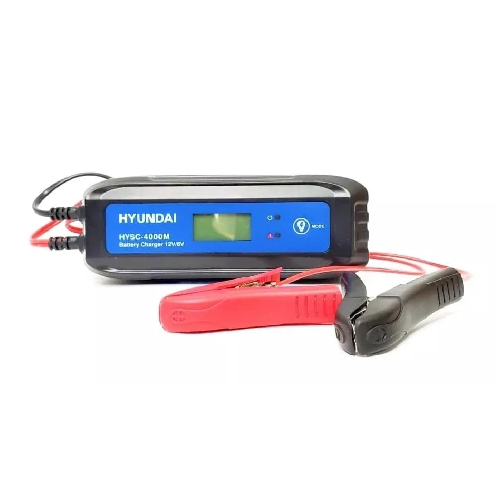 Cargador De Baterías Hyundai 6/12v
