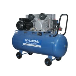 Compresor Hyundai Monofásico 2hp 100l 115psi Correa — miniatura 2