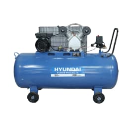Compresor Hyundai Monofásico 3hp 200l 115psi Correa — miniatura 2